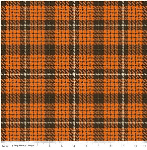Awesome Autumn Plaid Print by Riley Blake Designs