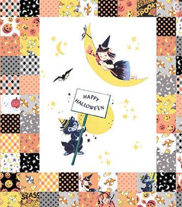 Fright Delight Halloween Panel by Riley Blake Designs