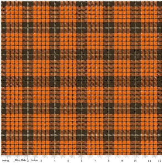 Awesome Autumn Plaid Print by Riley Blake Designs