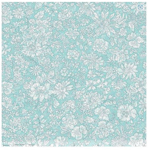 Emily Belle Turquoise Floral Print by Liberty of London