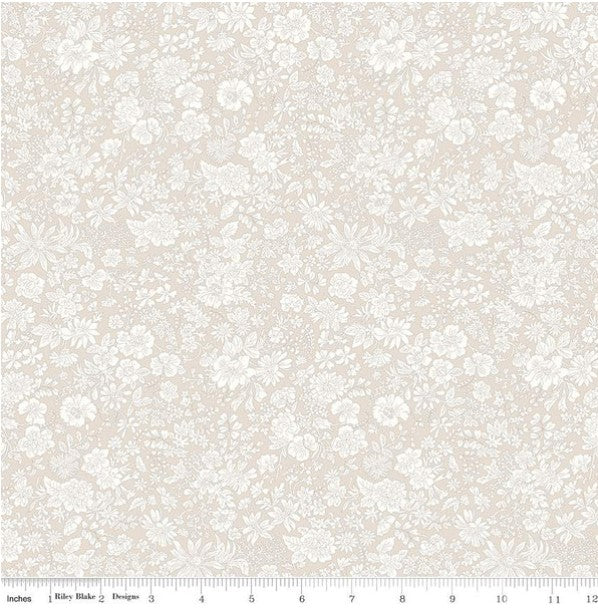 Emily Belle Parchment Floral Print by Liberty of London