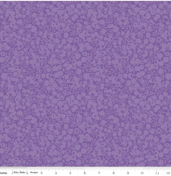 Wiltshire Collection - Hyacinth Purple by Liberty of London for Riley Blake Designs