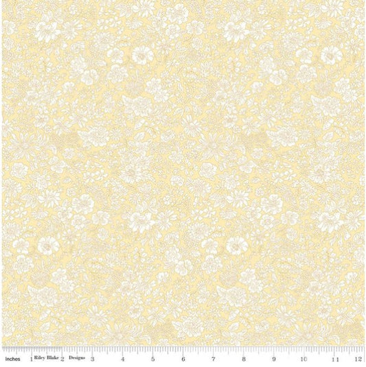 Emily Belle Magnolia Yellow Floral Print by Liberty of London